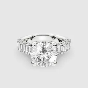 Lumiere Lab Grown Diamond Solitaire Ring-Round