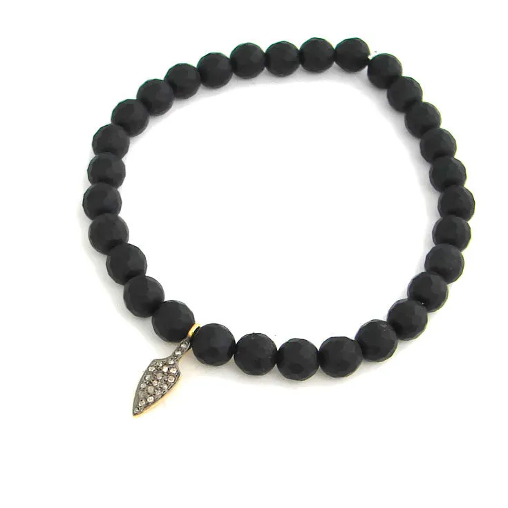 Luxe Beaded Diamond Bracelets - All that Sparkles Diamond