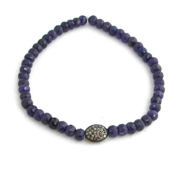 Luxe Beaded Diamond Bracelets - All that Sparkles Diamond