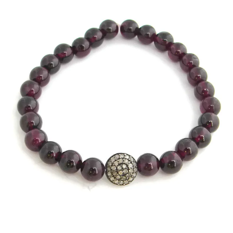 Luxe Beaded Diamond Bracelets - All that Sparkles Diamond