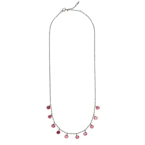 Many Moons Necklace in Pink Tourmaline