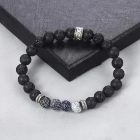 Mens Shattered Globe Beaded Bracelets