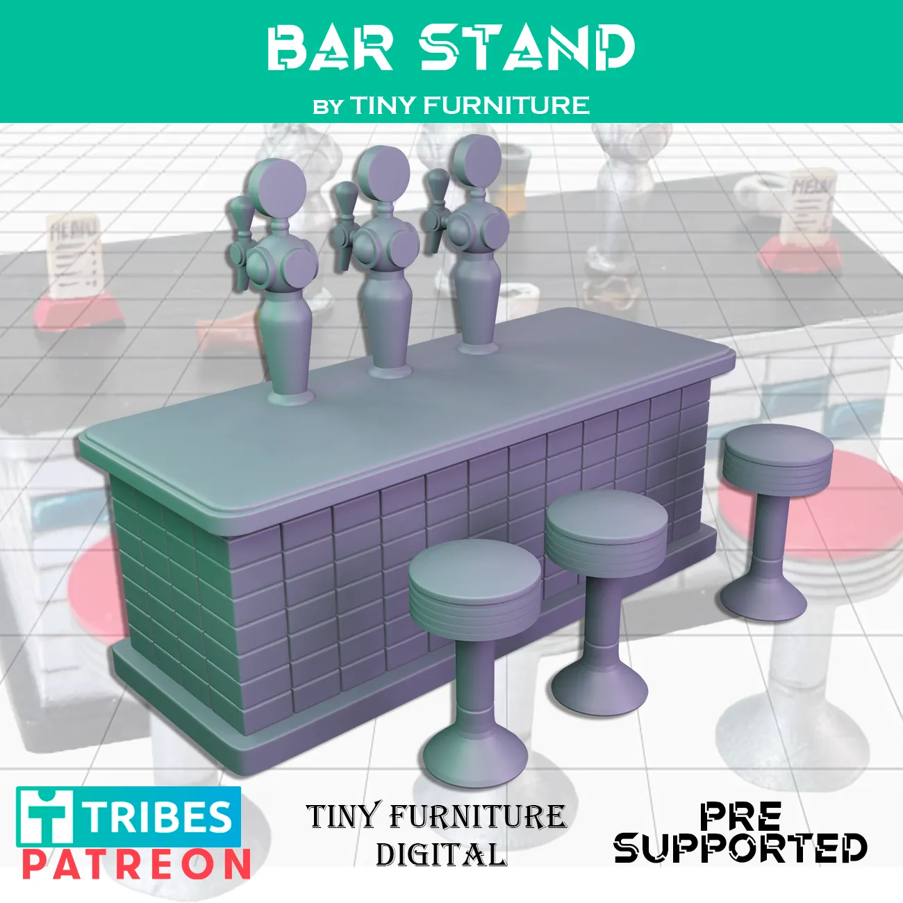 Modern Bar Stand