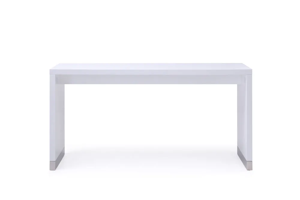 Modrest Silas Modern White Bar Table