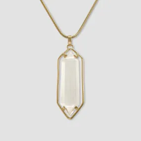 Multi-Facet Clear Quartz Point Pendant Limited Edition 1 *SOLD*