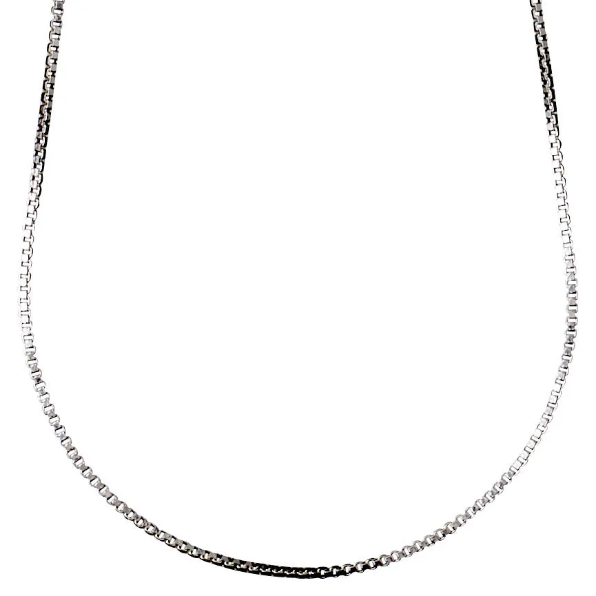 NANCY necklace 45 cm silver-plated