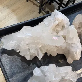 Natural Brazilian Clear Quartz Cluster - 19” / 64 lbs