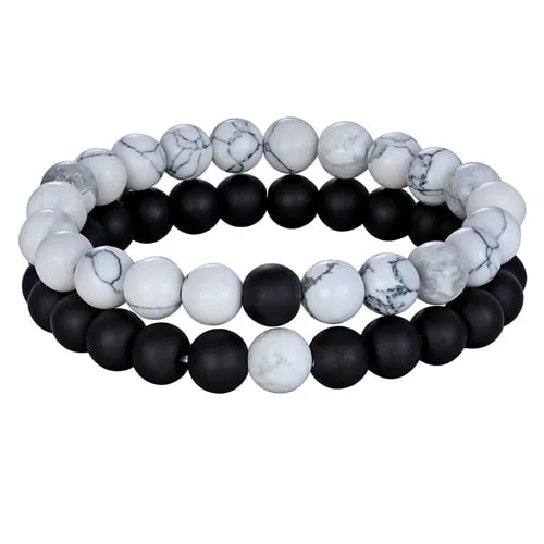 Natural Stone Yoga Beaded Bracelet