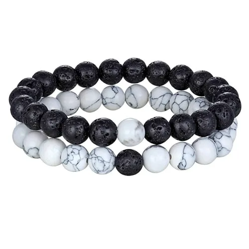 Natural Stone Yoga Beaded Bracelet