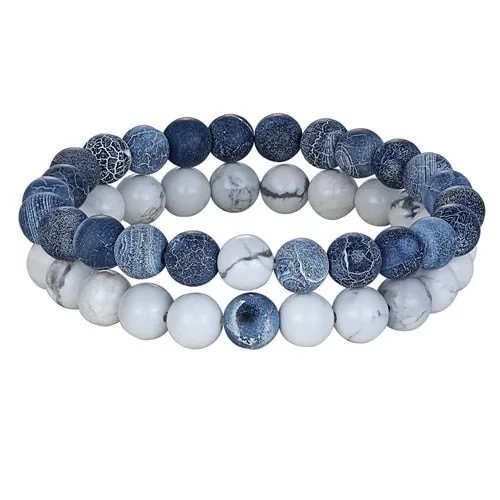 Natural Stone Yoga Beaded Bracelet