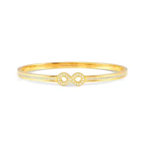Nomination Pretty Bangles cz Infinity in Gold Plated