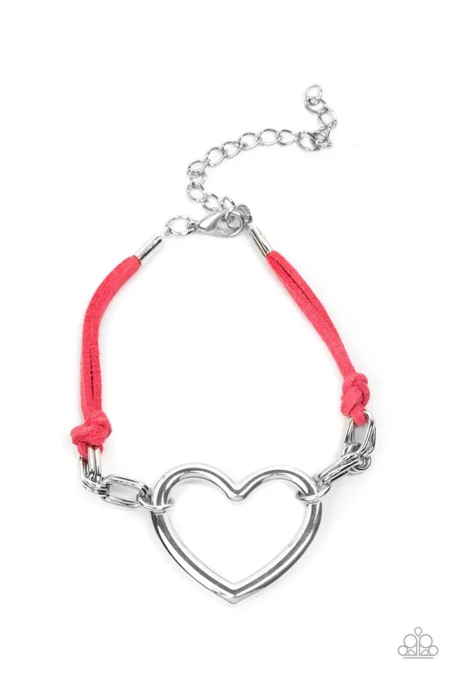 Paparazzi Bracelet ~ Flirty Flavour - Pink