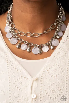Paparazzi Necklace ~ Beachfront Fabulous - Silver