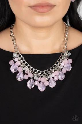 Paparazzi Necklace ~ Beachside Dance - Pink