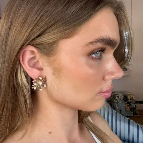 Pearl Star Studs: The Penny