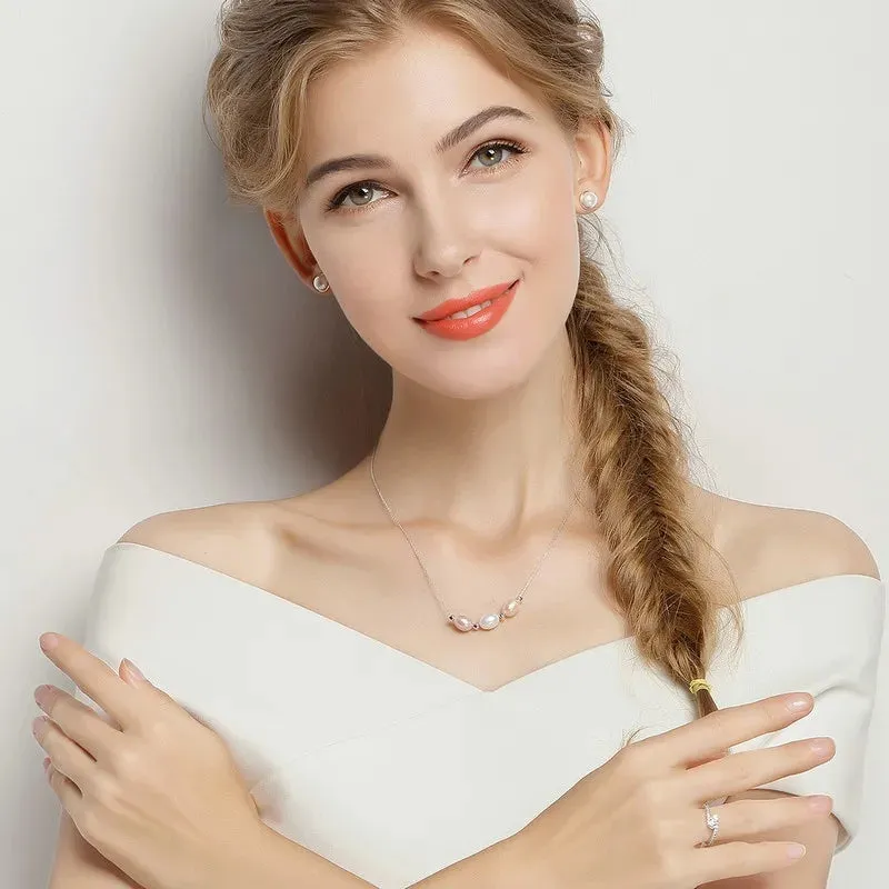 Pearl Stud Earrings