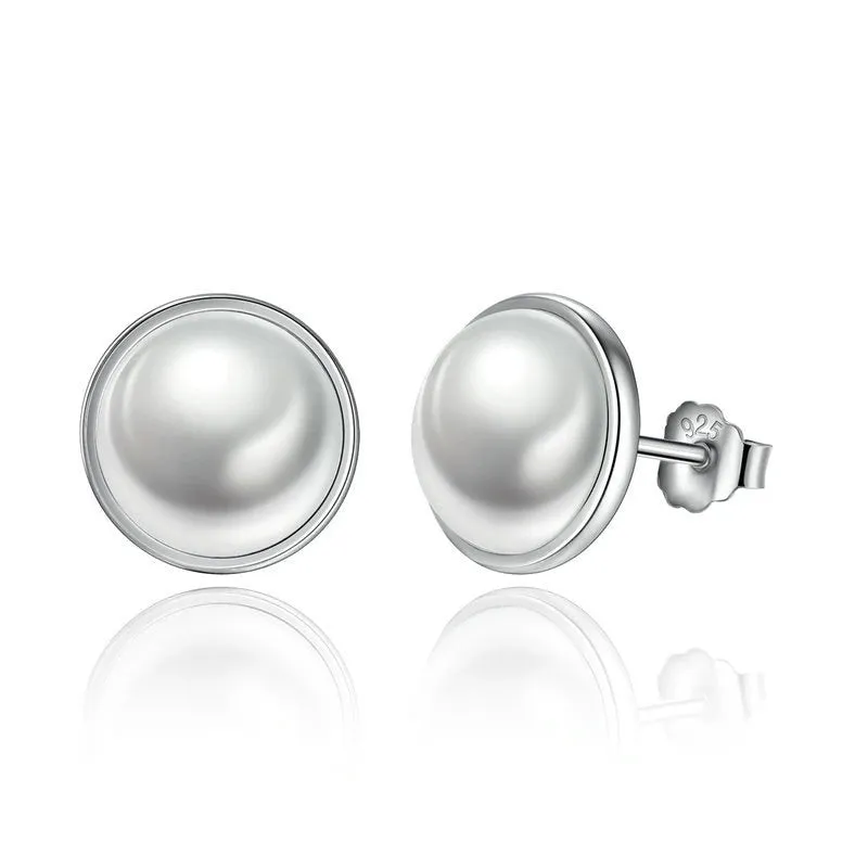 Pearl Stud Earrings