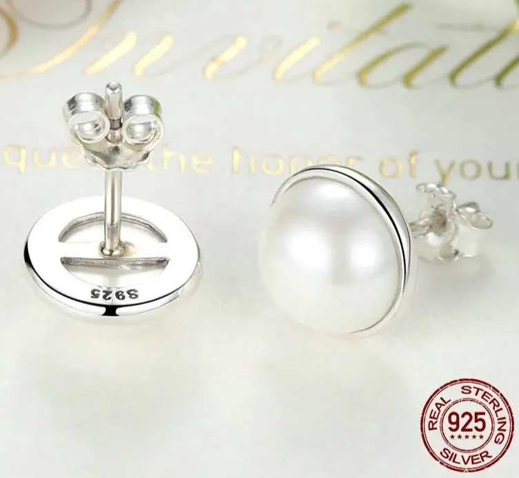 Pearl Stud Earrings