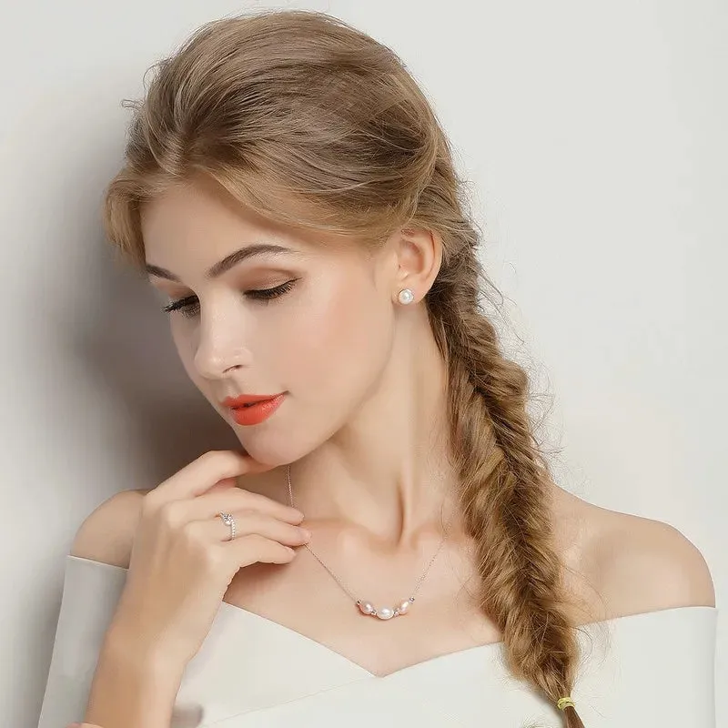 Pearl Stud Earrings