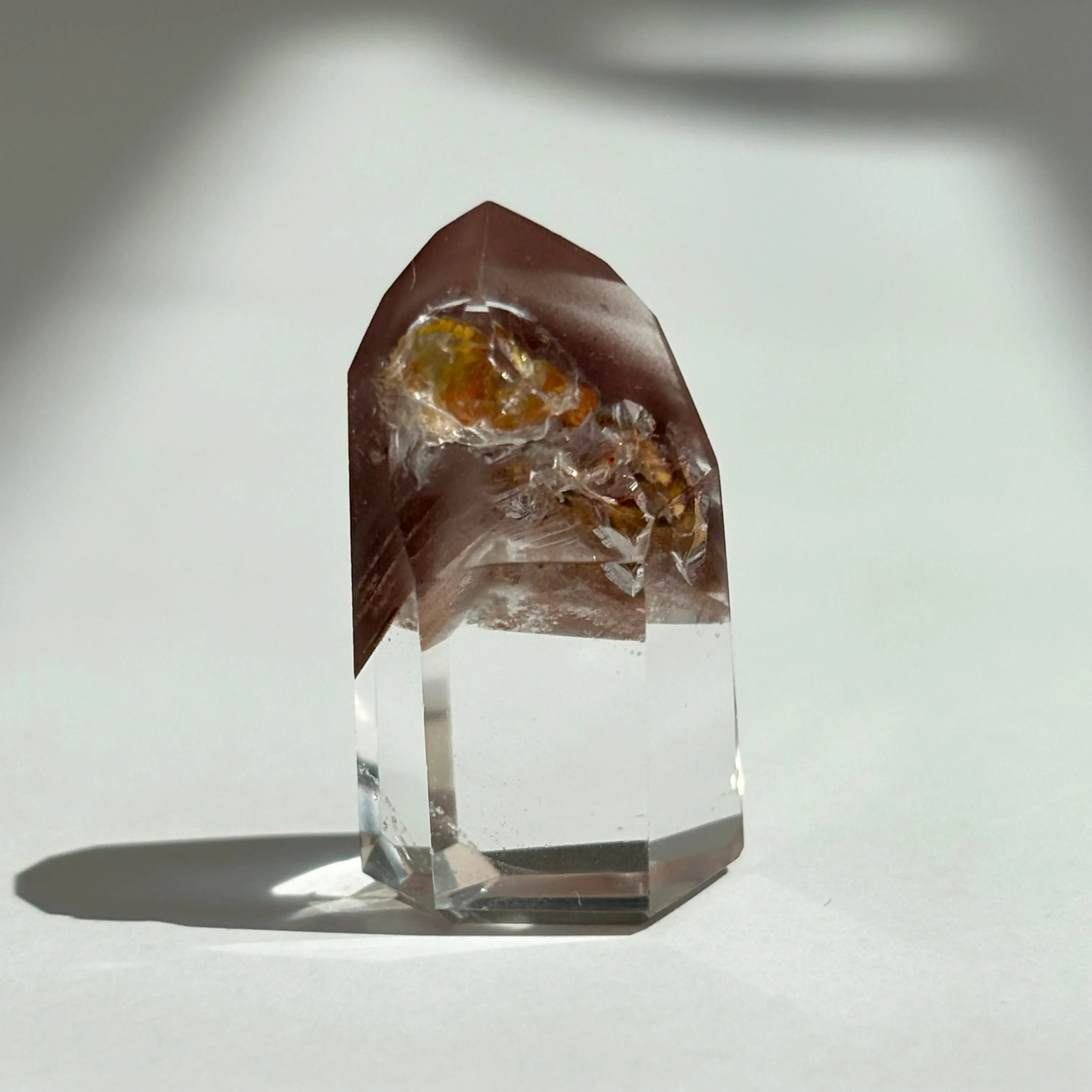 Pink Lithium Quartz Point | D