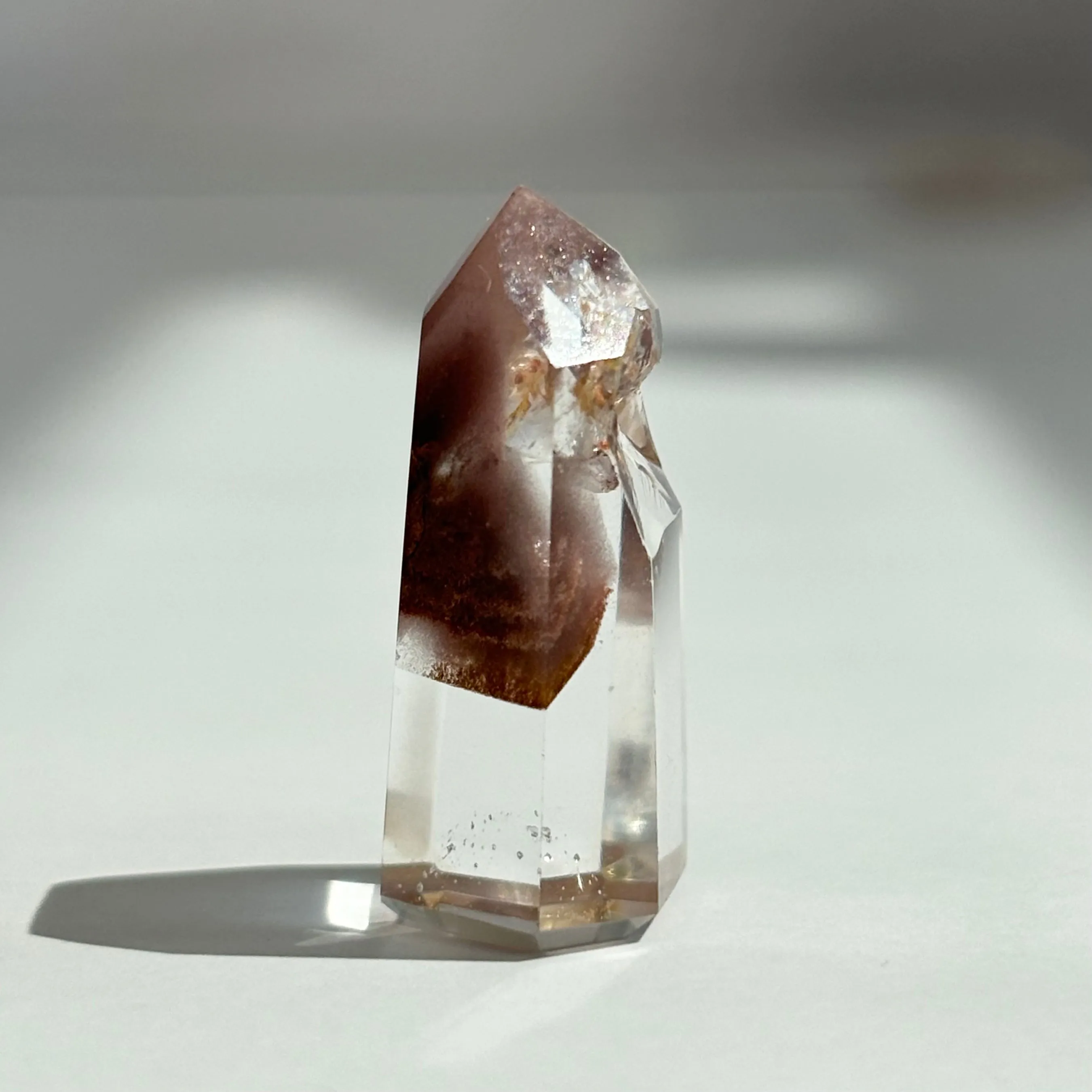 Pink Lithium Quartz Point | D