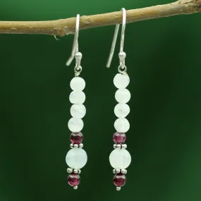 Rajasthan Dancer Sterling Silver Earrings