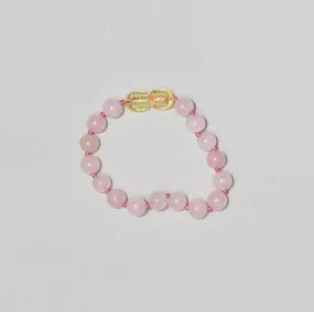 Rose Quartz Kids Bracelet by Nirrimis