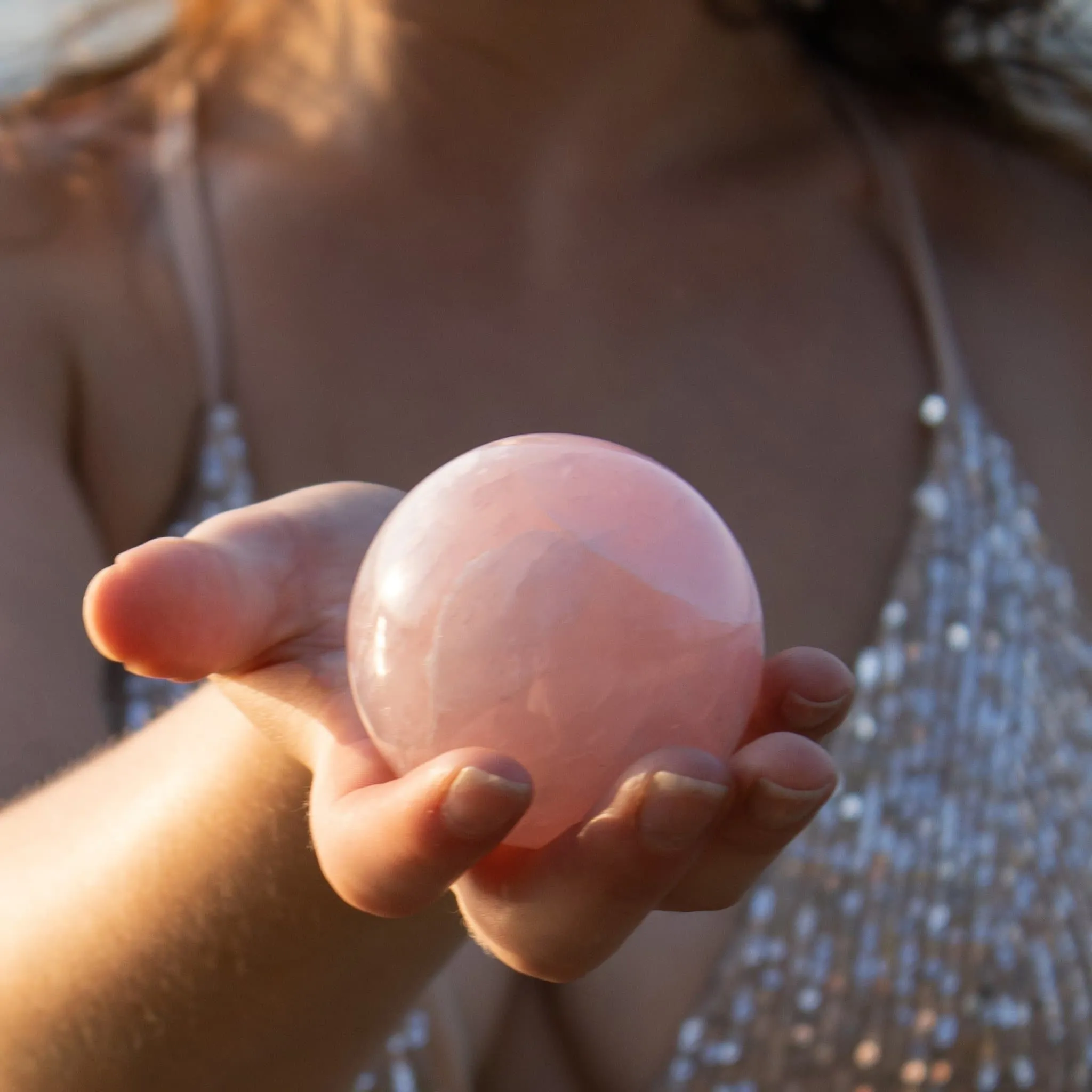 Rose Quartz - Sphere