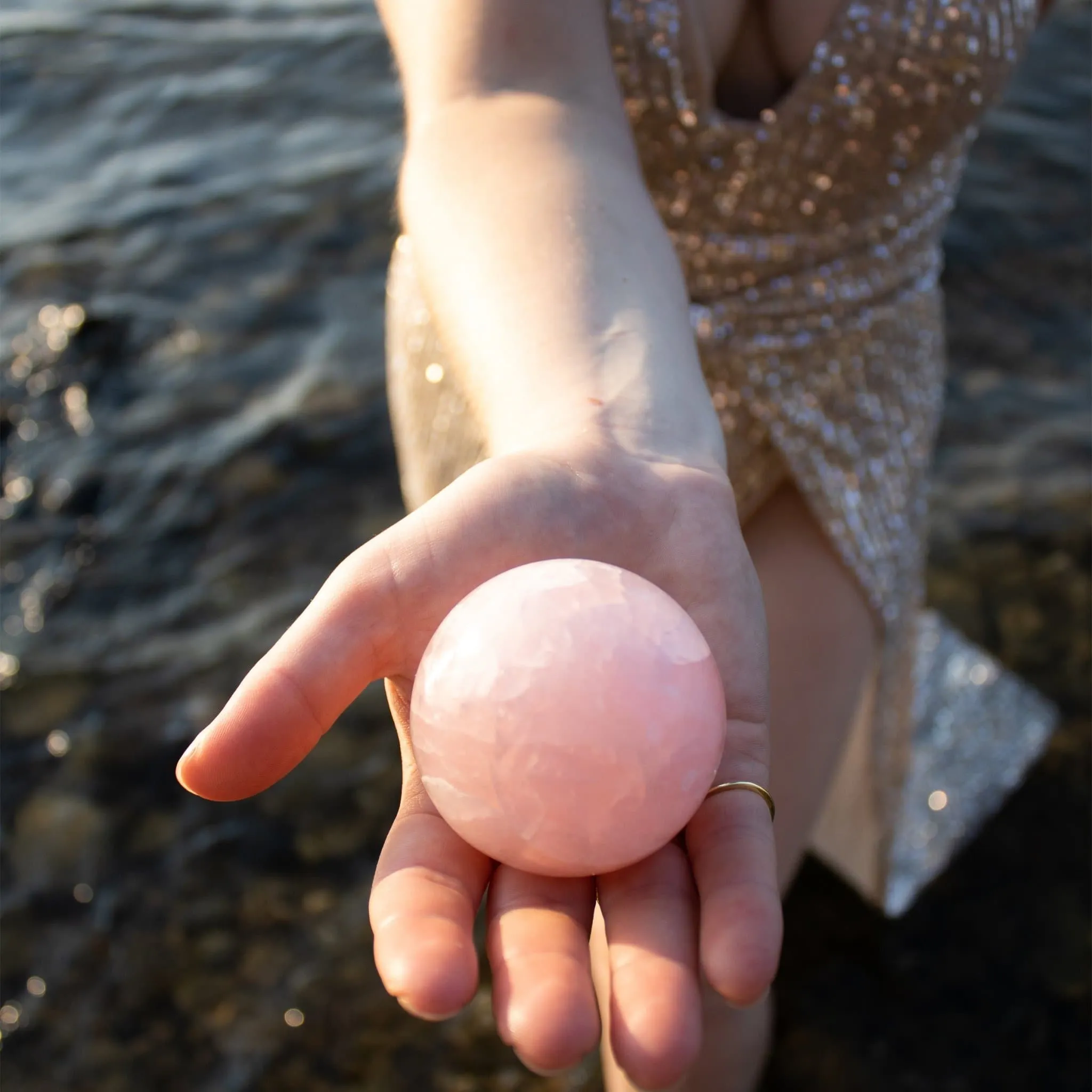 Rose Quartz - Sphere