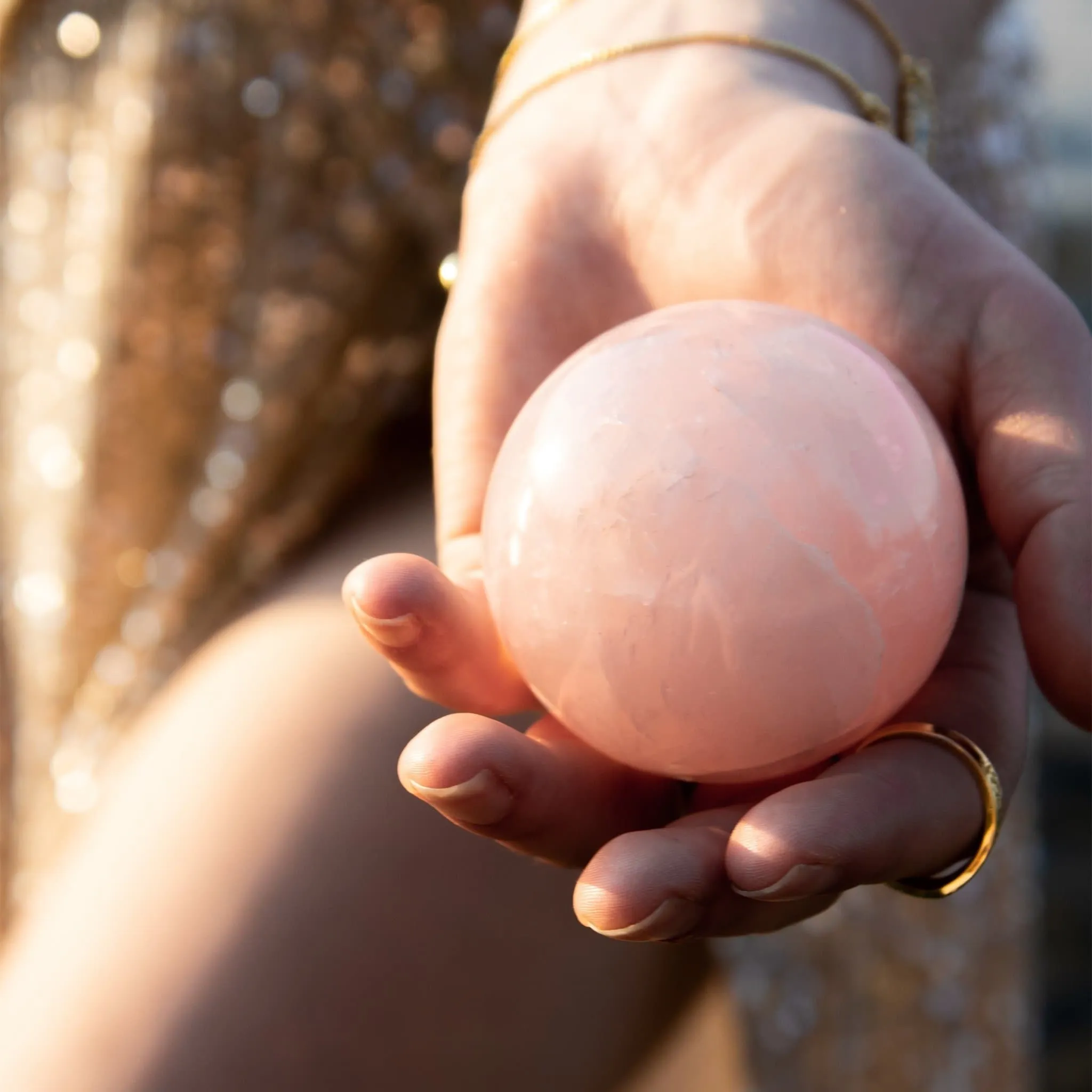 Rose Quartz - Sphere