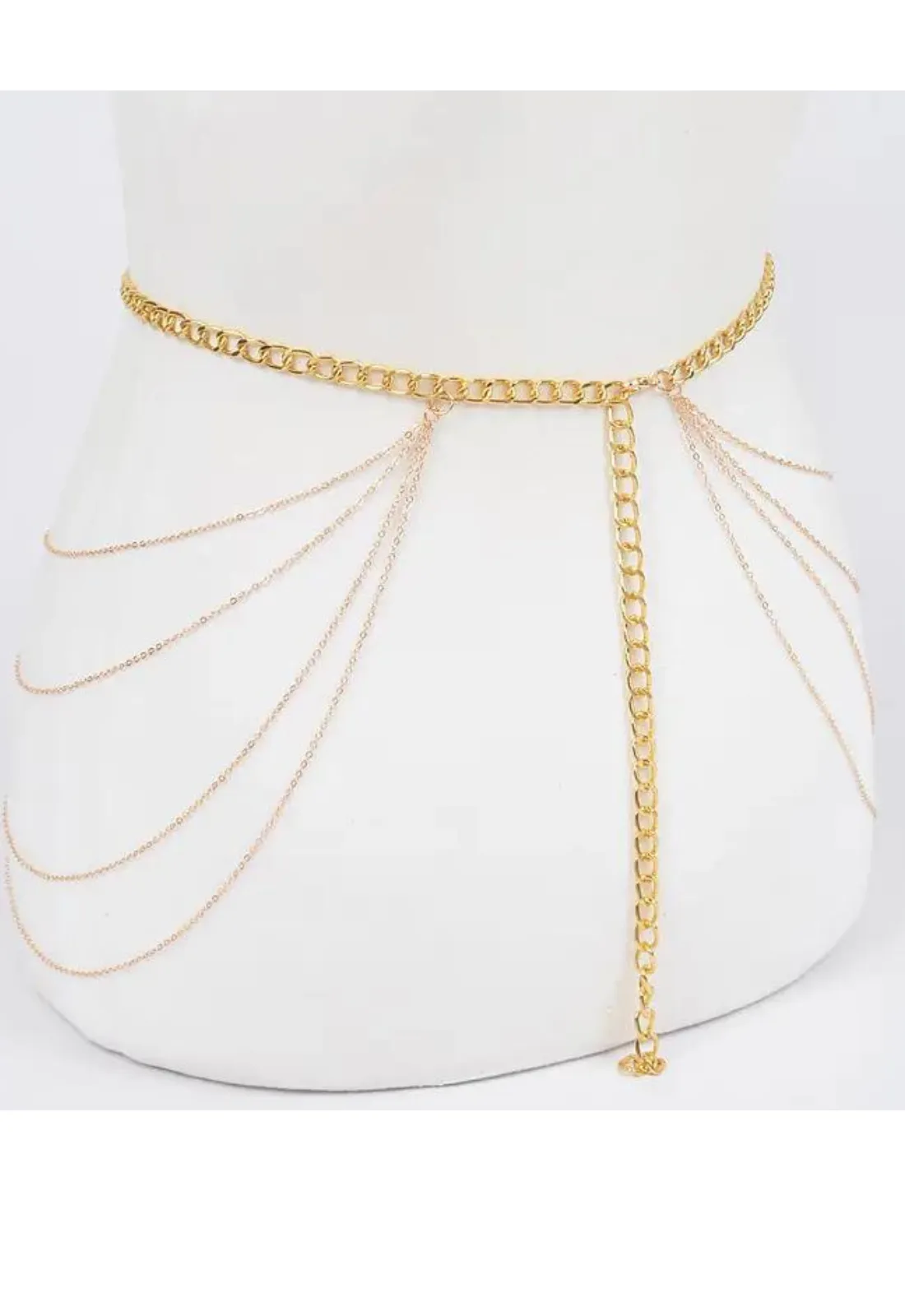 Side View | Layered Chain Belt