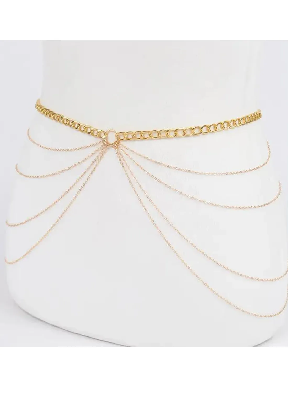 Side View | Layered Chain Belt