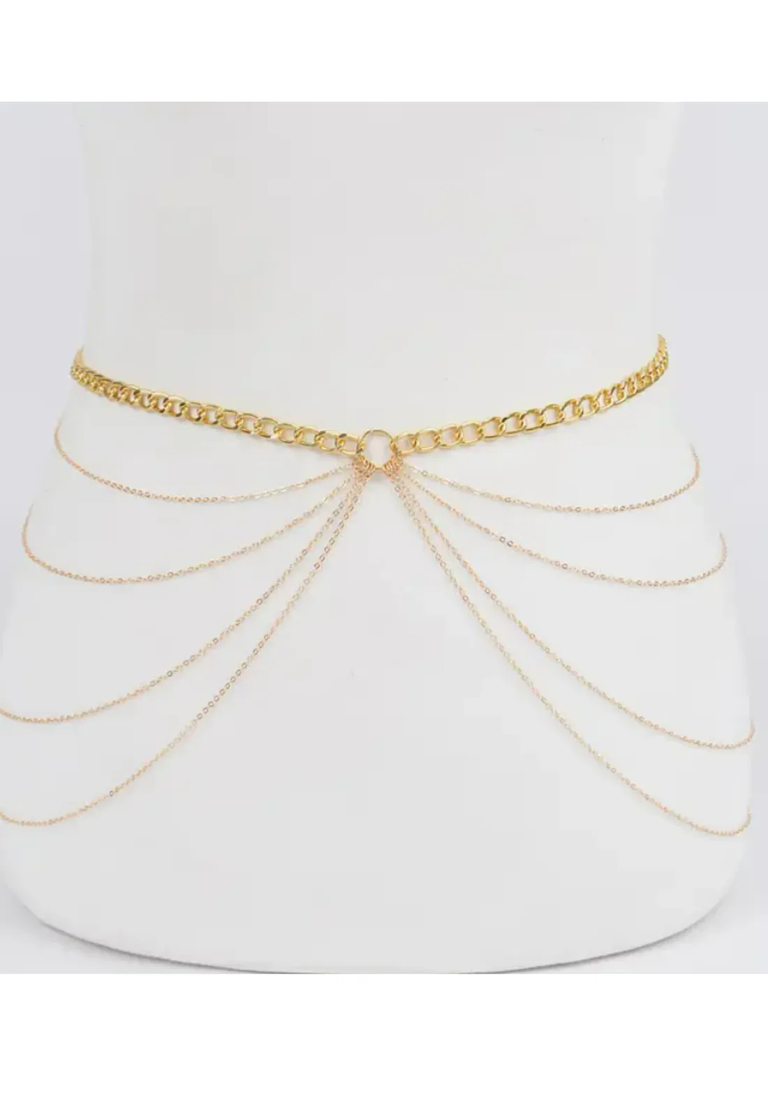 Side View | Layered Chain Belt