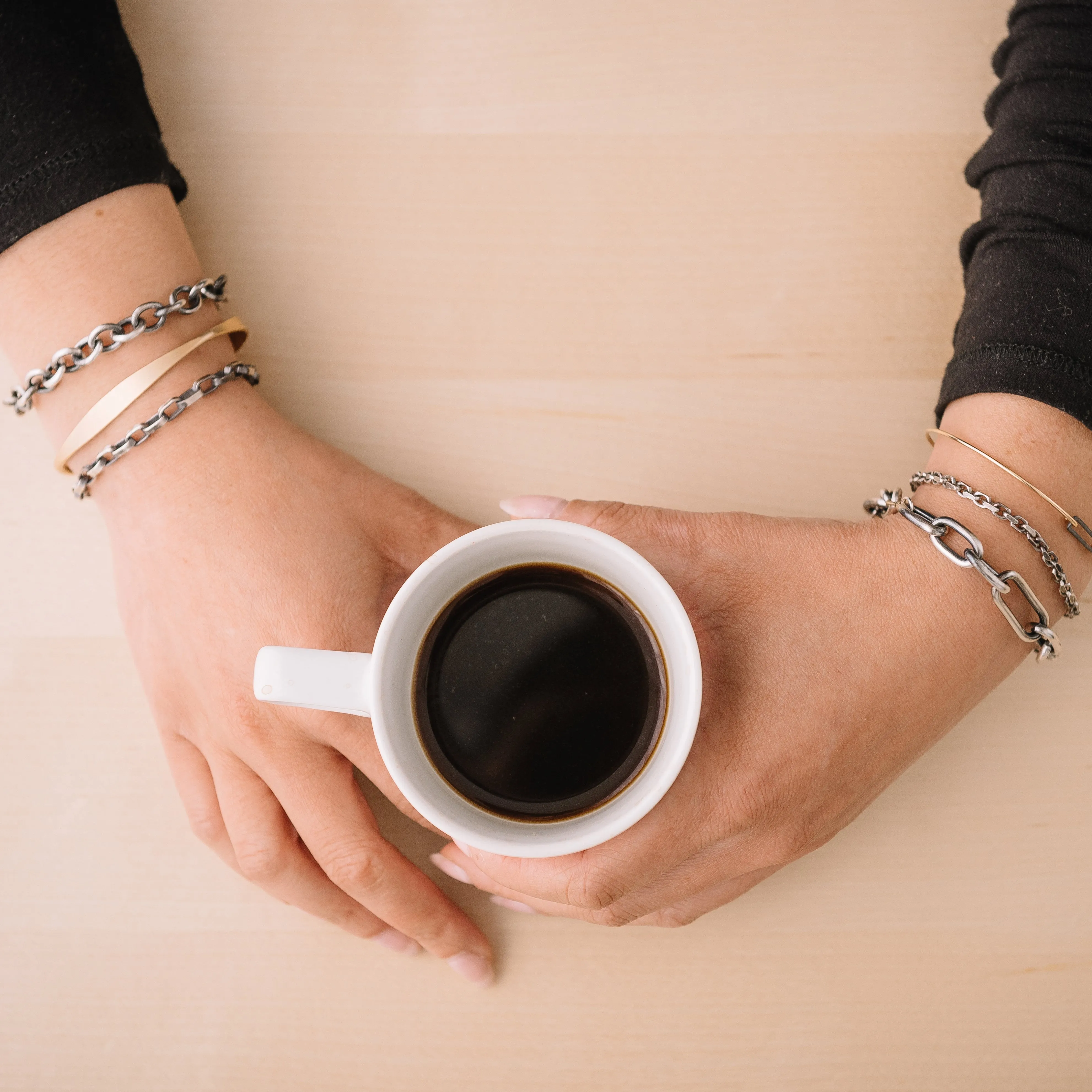 Silver Flat Edge Cable Chain Bracelet