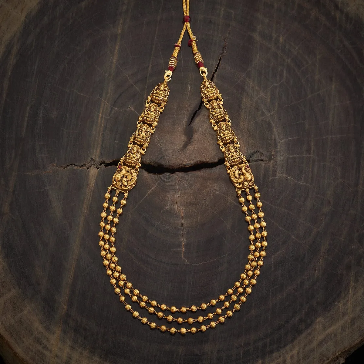 Silver Temple Necklace 173456