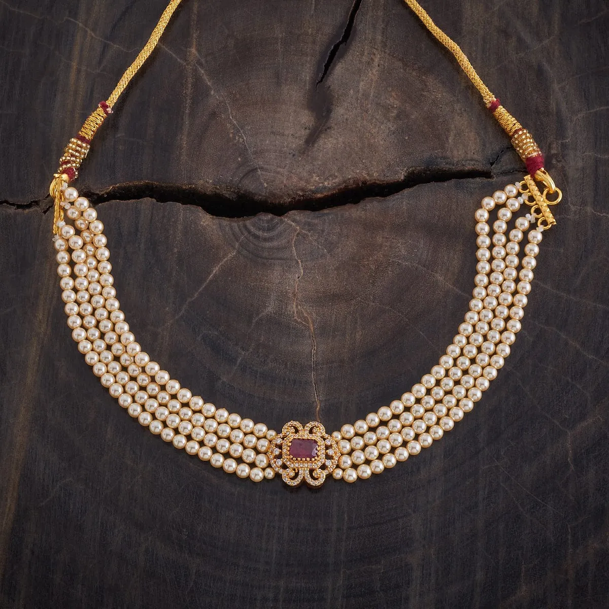 Silver Temple Necklace 177448