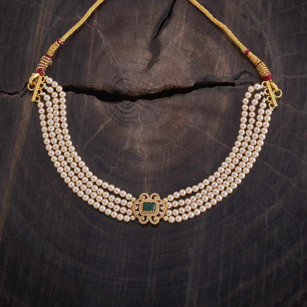 Silver Temple Necklace 177448