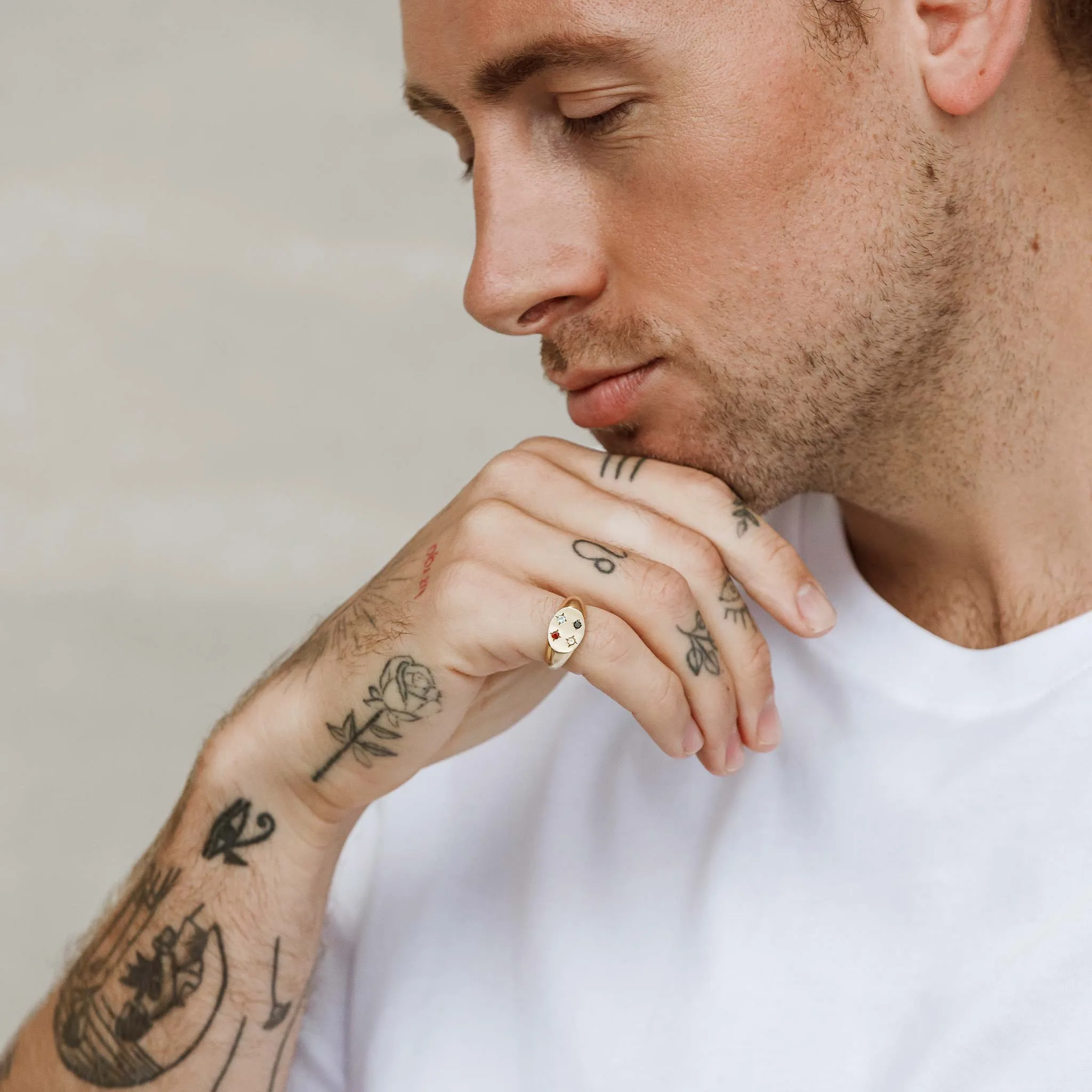 Stargazer Signet Ring