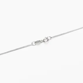 Sterling Silver Box Link Chain Necklace 1.2mm 16" (41cm) 18" (46cm) 20" (51cm) 22" (56cm)