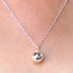 Sterling Silver Holiday Ball Necklace