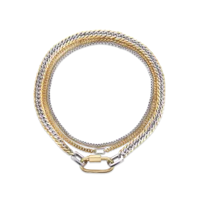 THE CARABINER NECKLACE SET