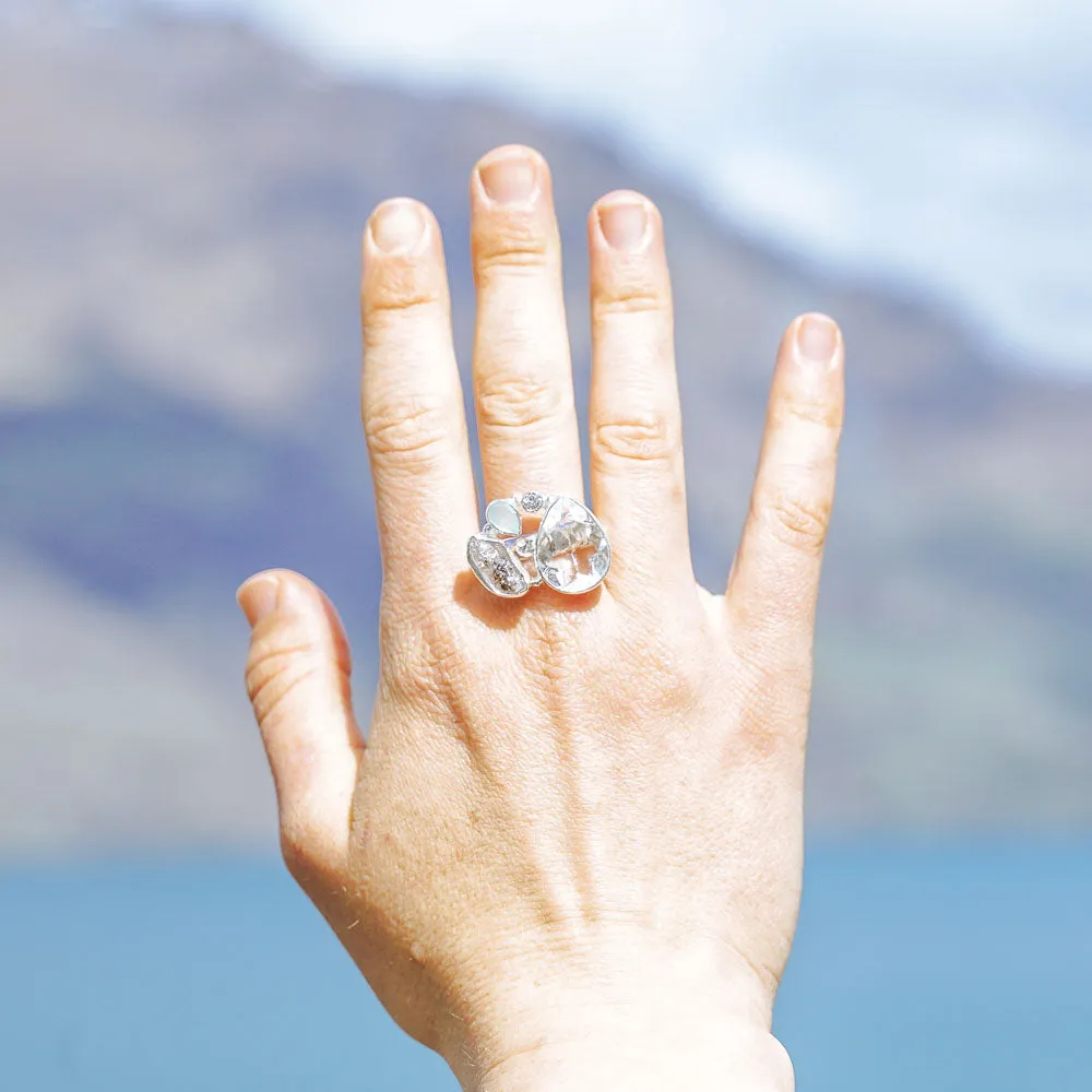 The Three Elements Sterling Silver Ring