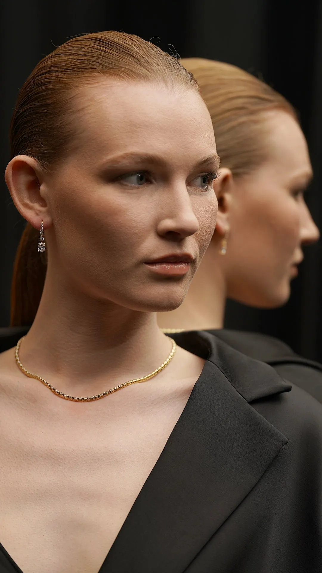 Thea Drop Oval 18K Gold Vermeil