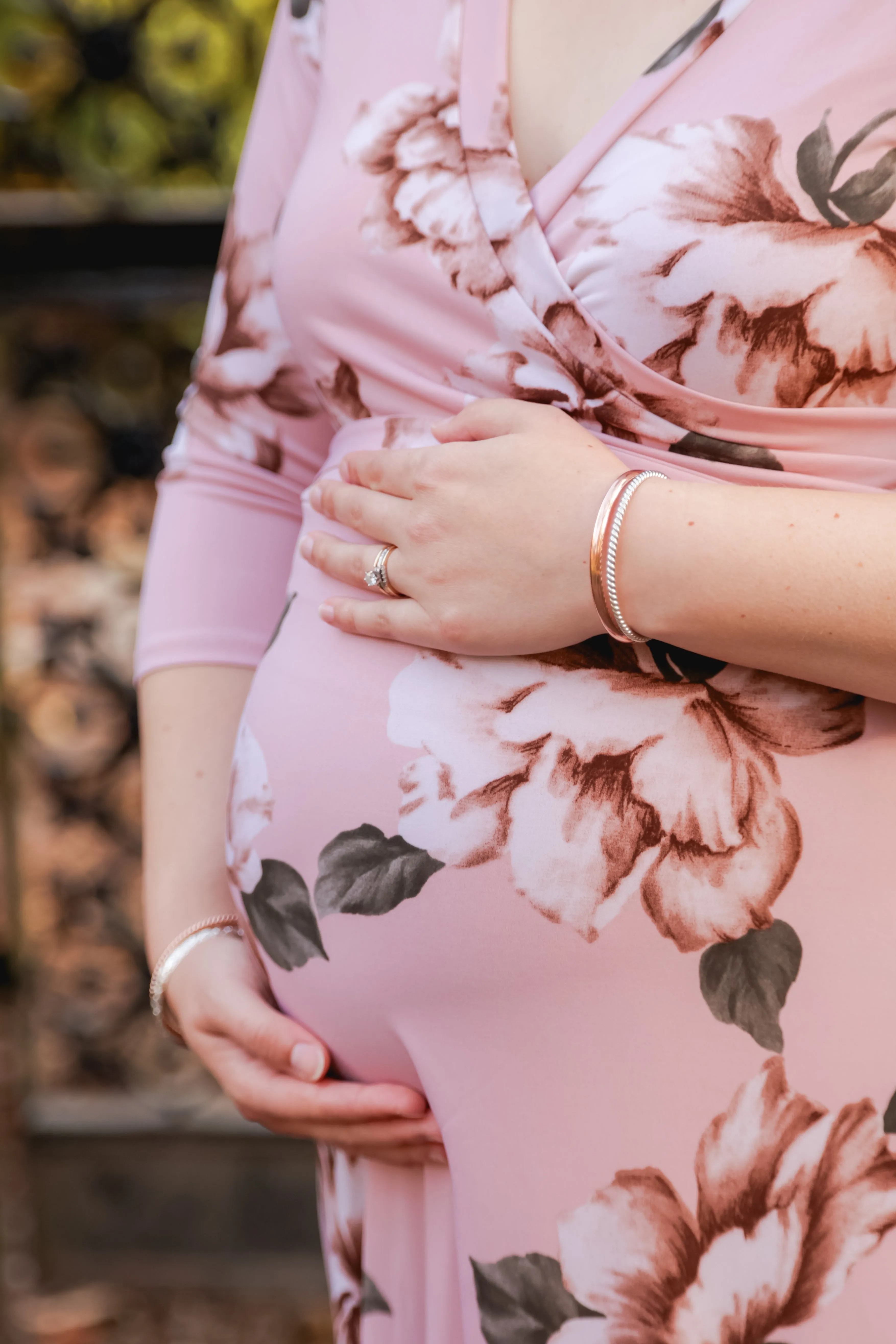 Wanderlust Rose Gold Bangle Cuff Bracelet