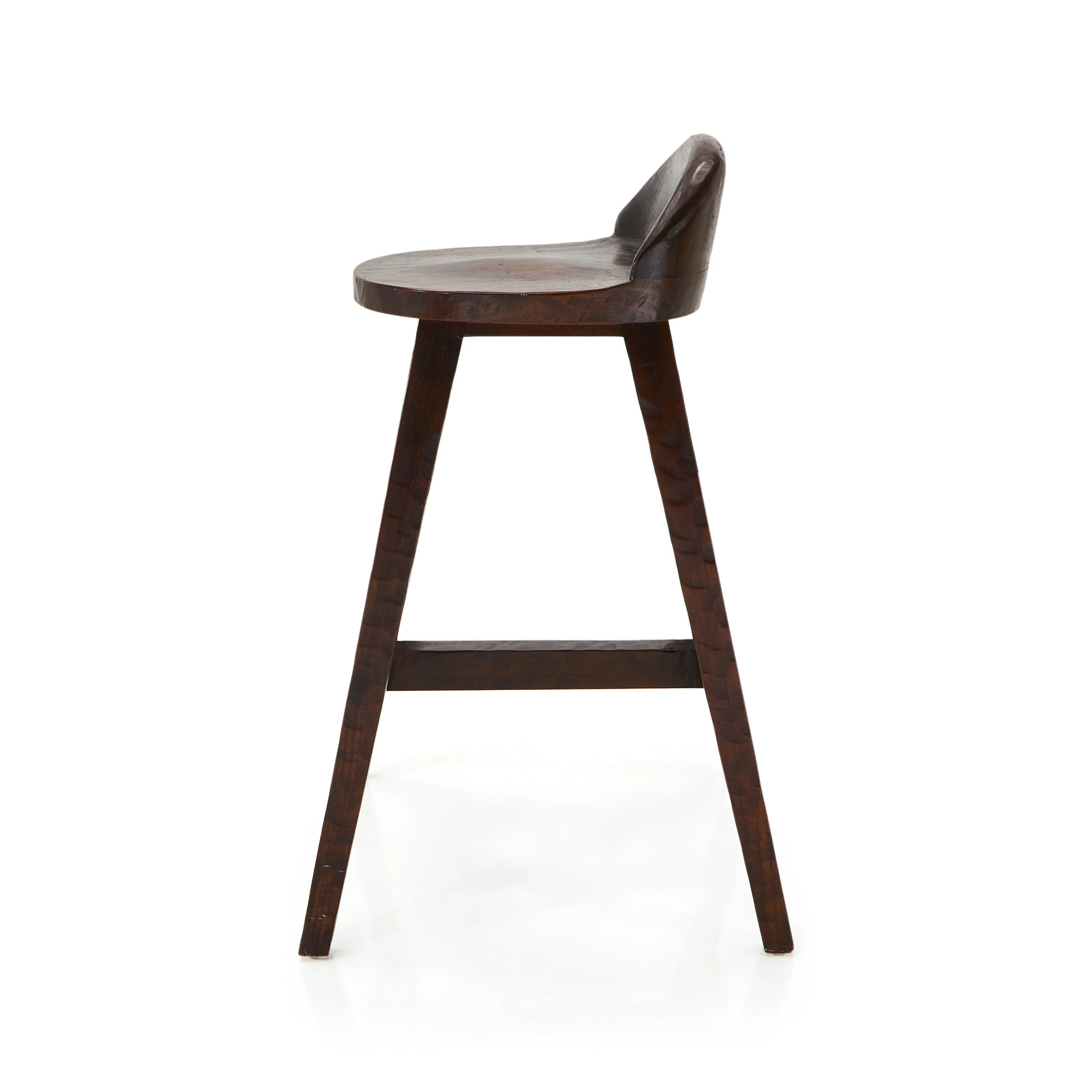 Wood Dark Bar Stool