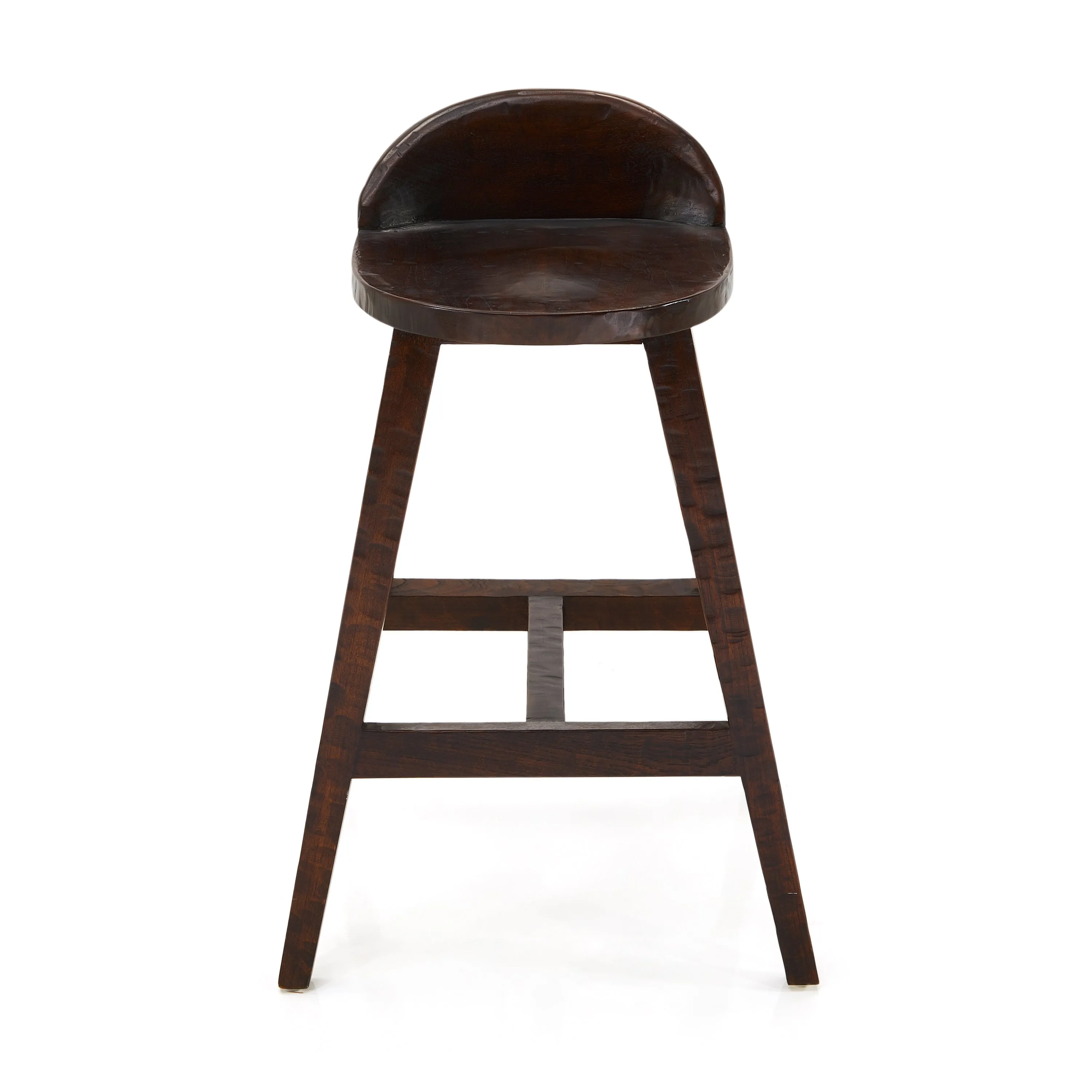 Wood Dark Bar Stool