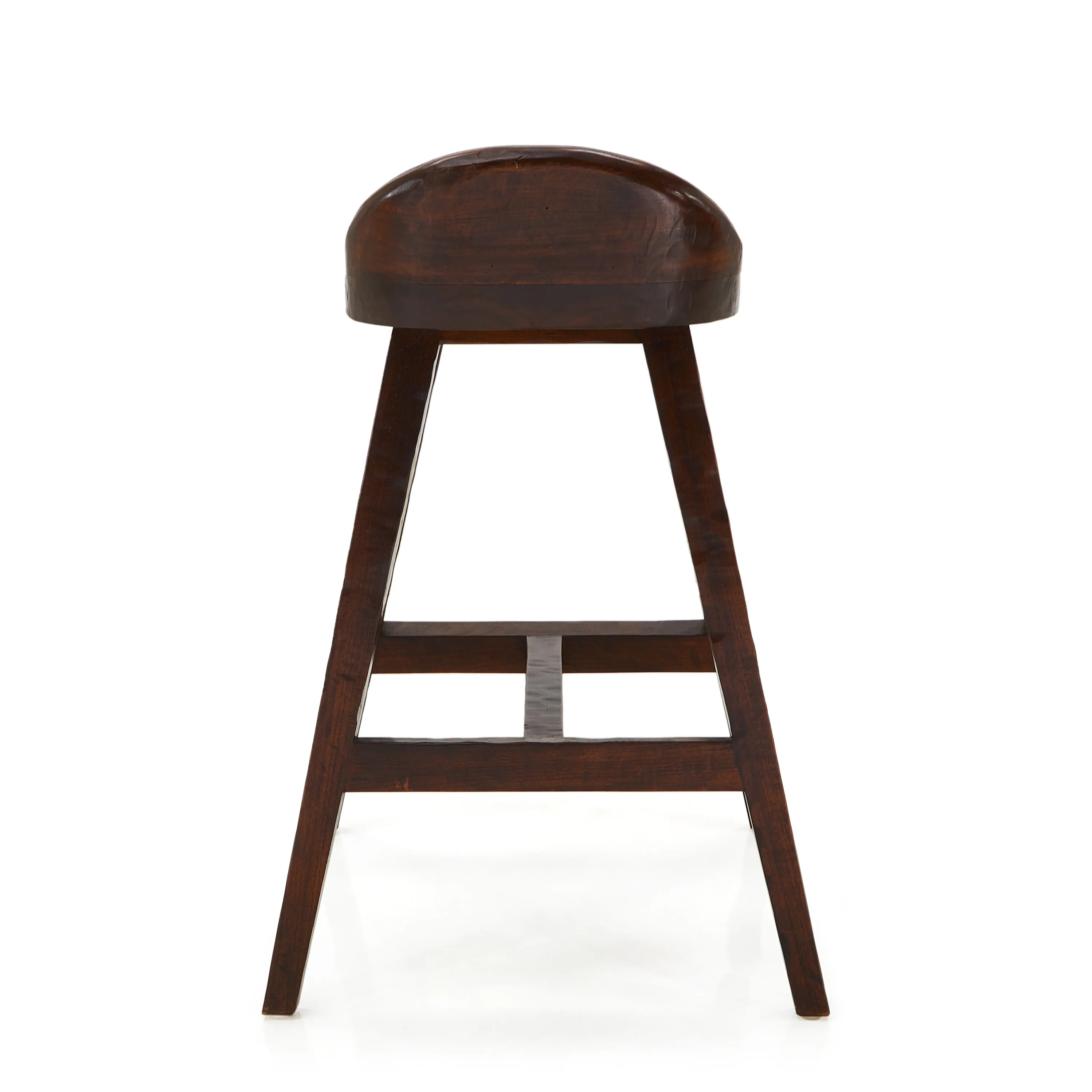 Wood Dark Bar Stool