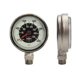 XS Scuba Thin Line SPG, Dual Scale Pressure Gauge